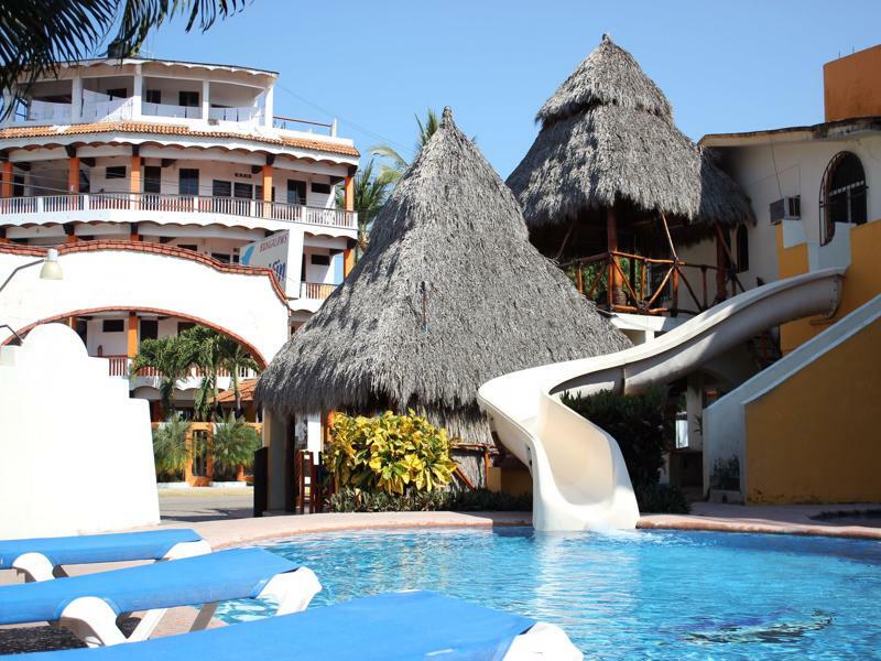 Bungalows El Delfin Rincon de Guayabitos Buitenkant foto