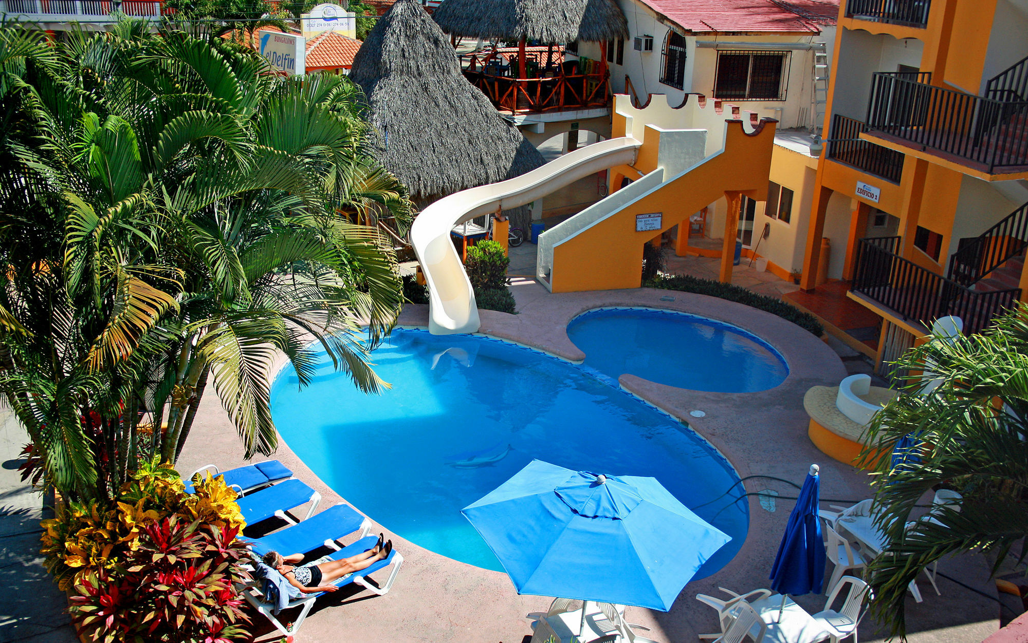 Bungalows El Delfin Rincon de Guayabitos Buitenkant foto